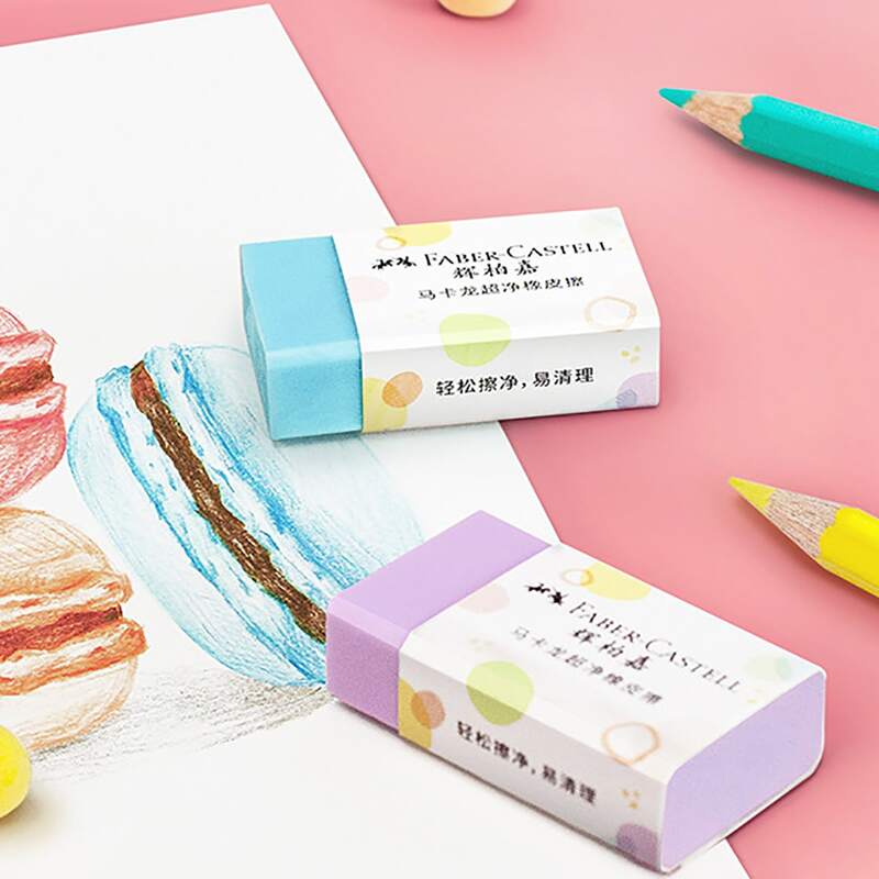 

1pc Plain Random Eraser, Multicolor
