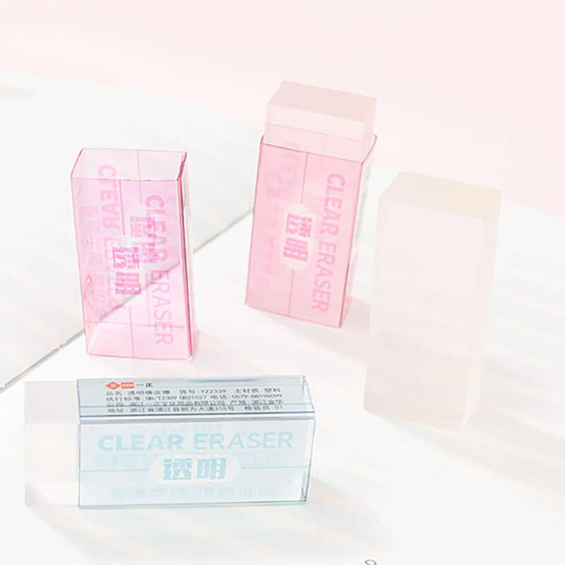 

1pc Clear Random Eraser, Multicolor