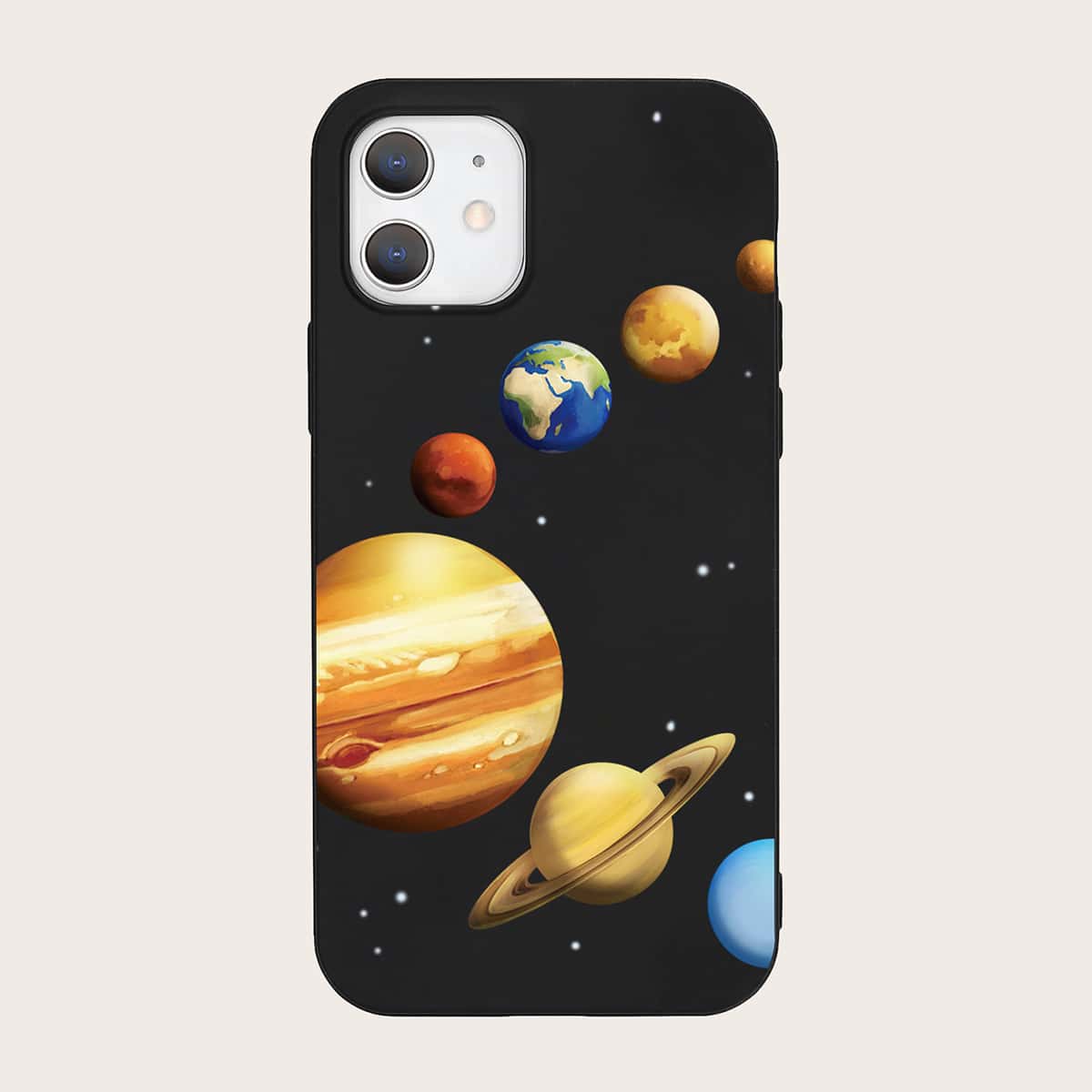 

Planet Pattern iPhone Case, Multicolor