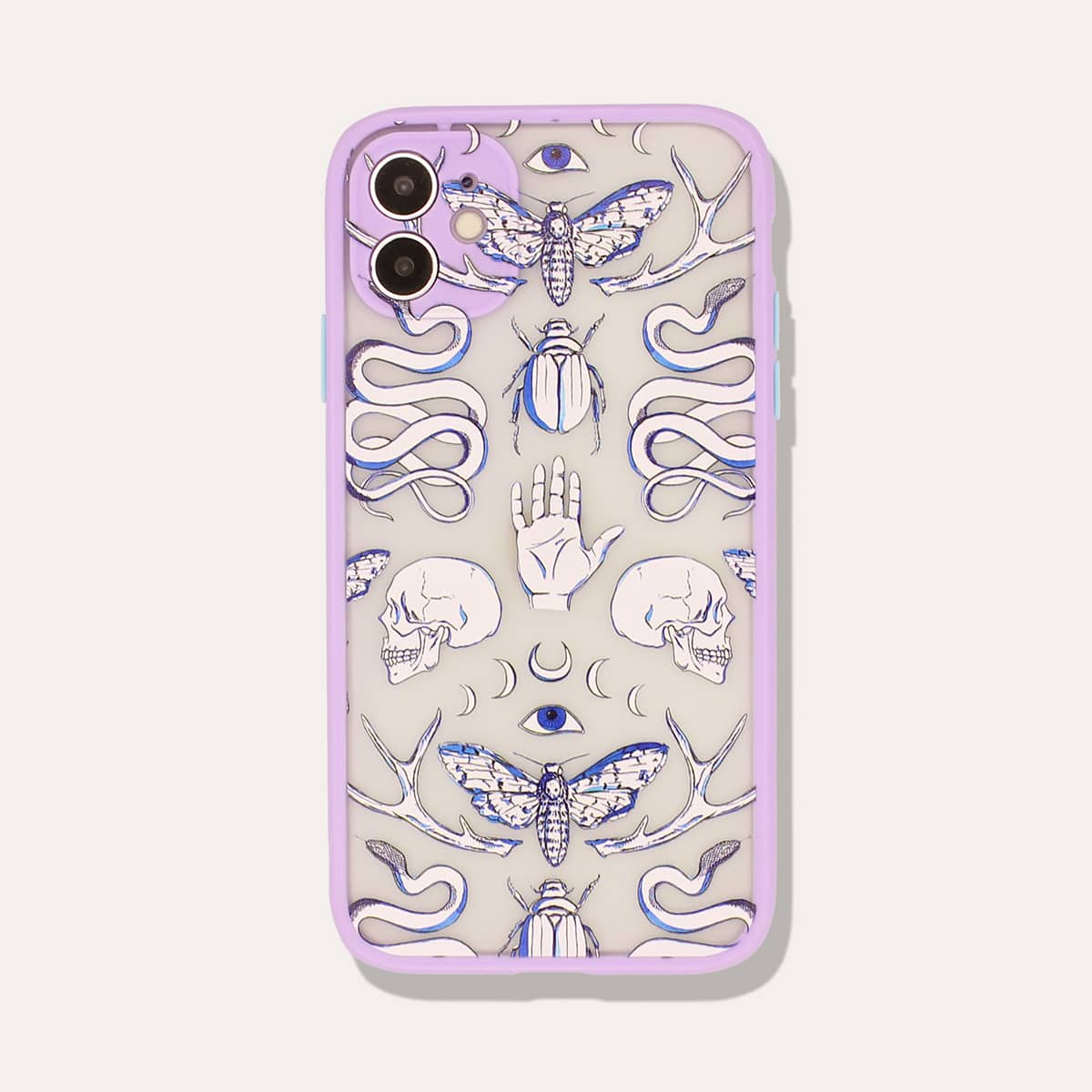 

Animal & Skeleton iPhone Case, Clear