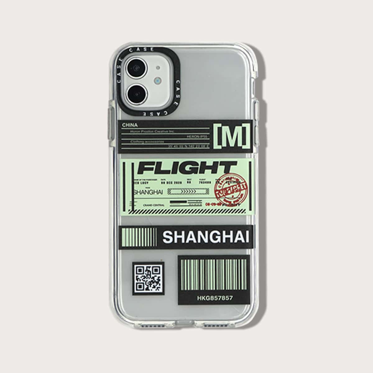 

Letter Graphic iPhone Case, Multicolor
