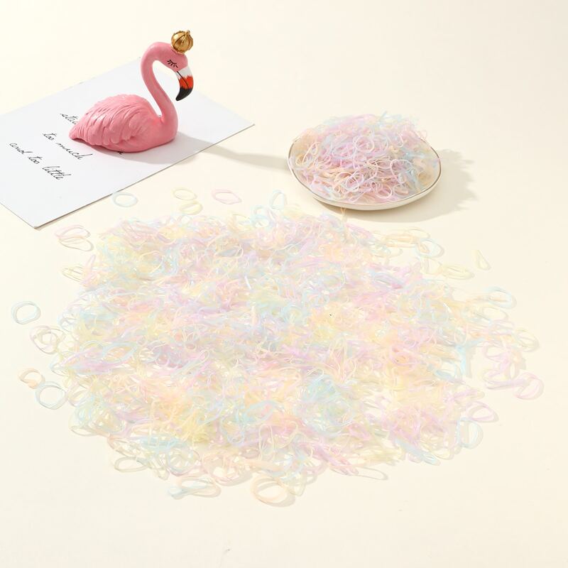 

1box Mini Hair Tie, Multicolor