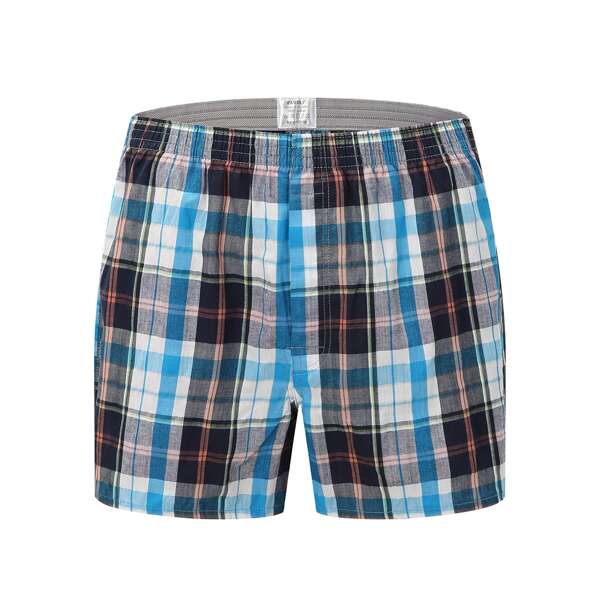 

Men Plaid Pajama Shorts, Multicolor