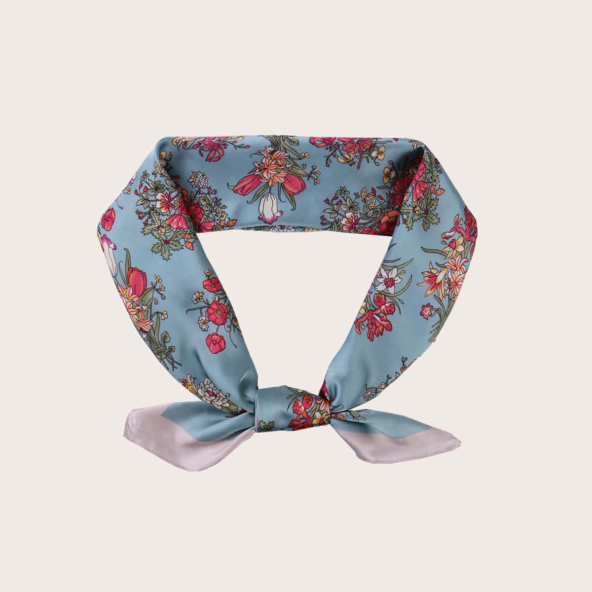 

Floral Print Bandana, Multicolor