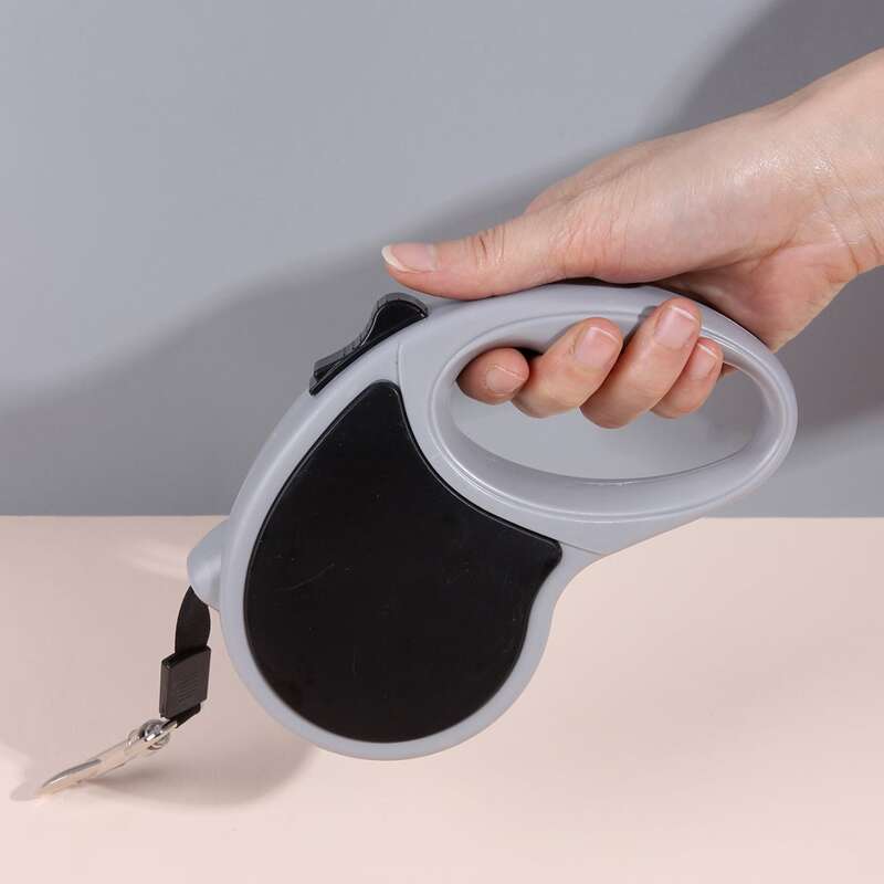 

1pc Retractable Pet Leash, Black