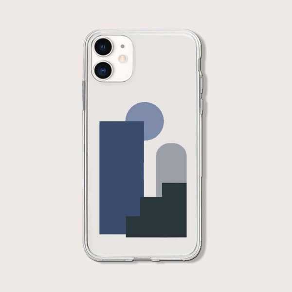 

Geometric Pattern iPhone Case, Clear
