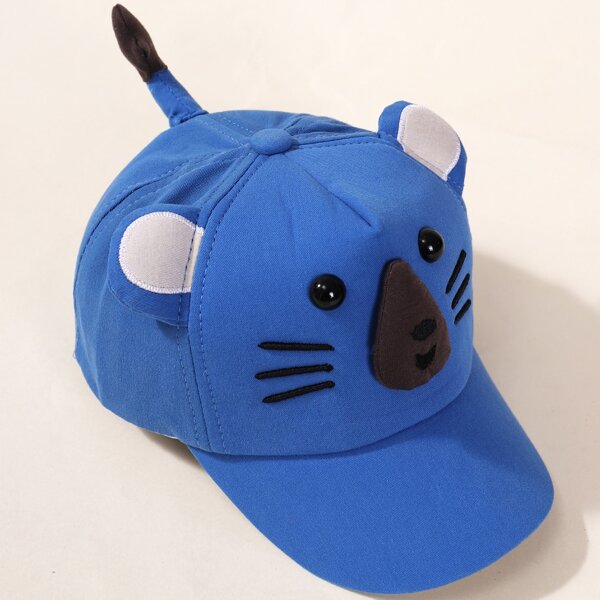 

Toddler Kids Cartoon Design Baseball Cap, Blue