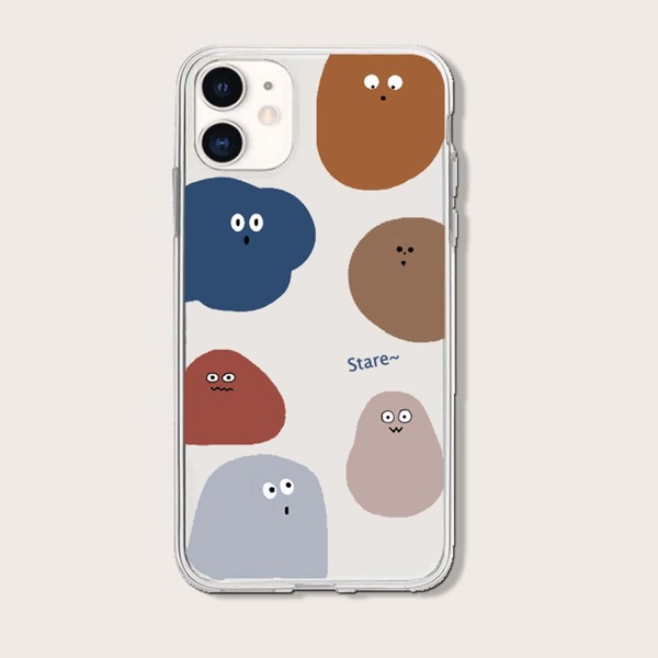 

Cartoon Graphic Clear iPhone Case