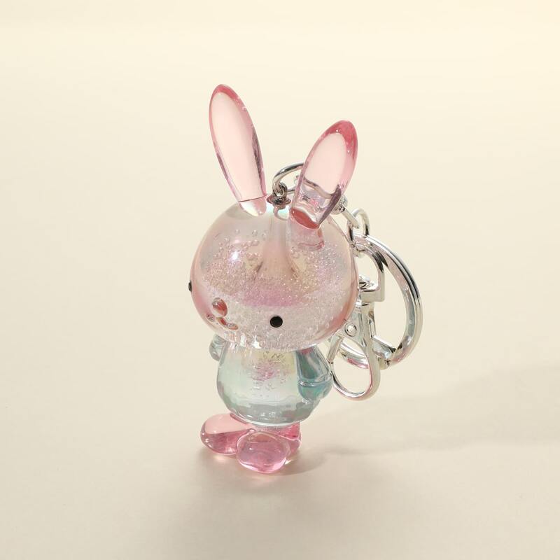 

Cartoon Rabbit Bag Charm, Pink