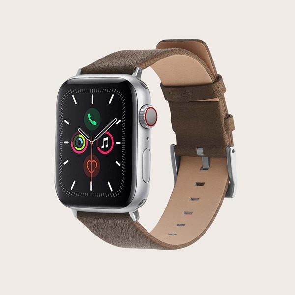 

Ремешок для Apple Watch из искусственной кожи, Мокко коричневый
