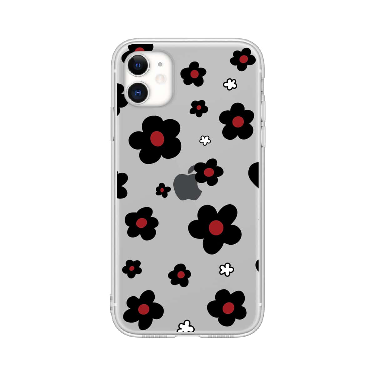 

Floral Clear iPhone Case, Multicolor