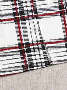 Muchica Bộ thời trang Chia Sọc ca rô Giải trí - Nhiều màu - Xem 4
