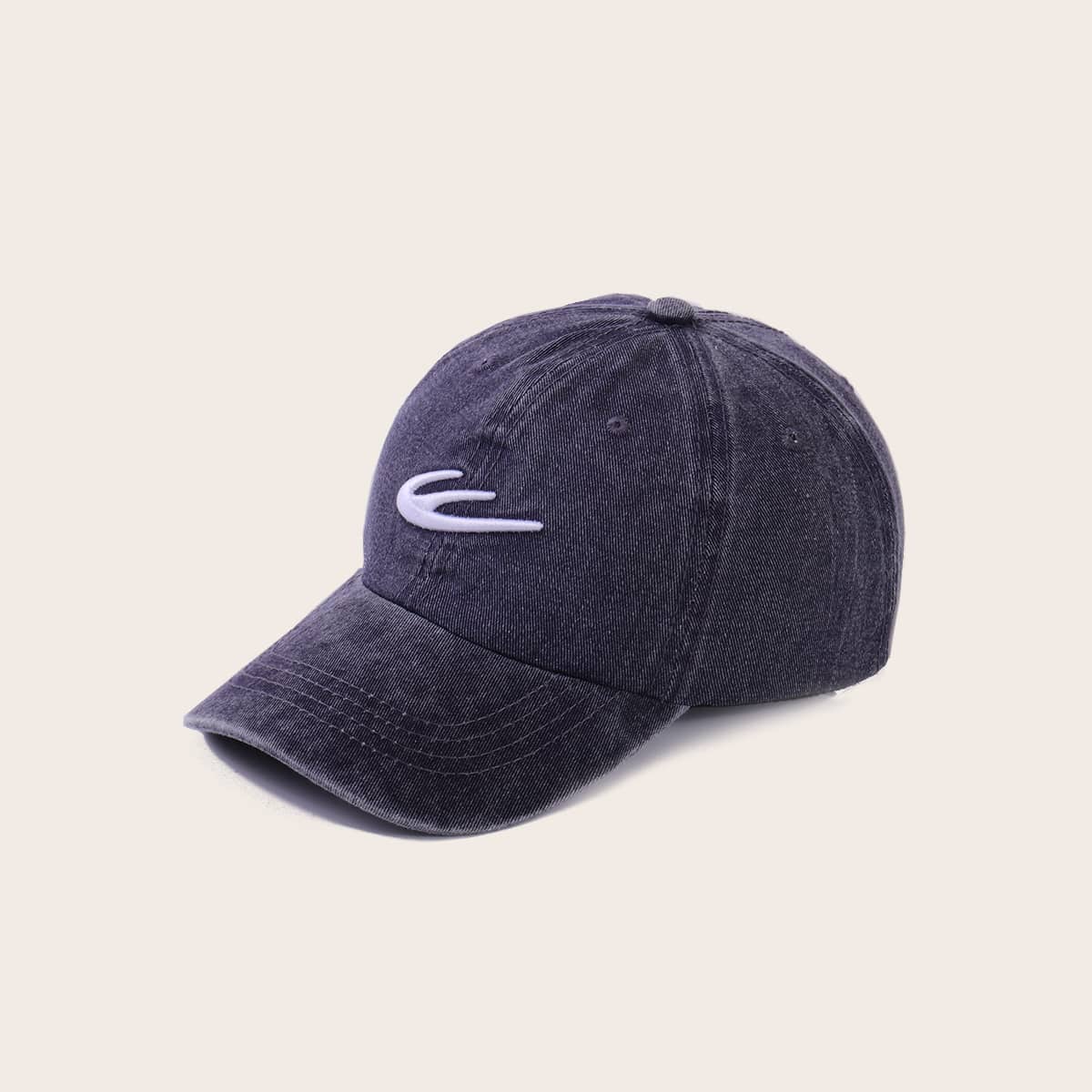 

Embroidery Decor Baseball Cap, Beige