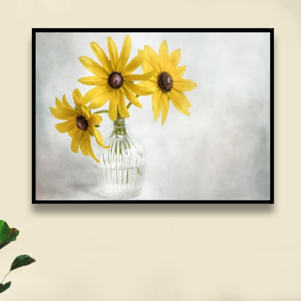 

Sunflower Print Diamond Painting Without Frame, Multicolor