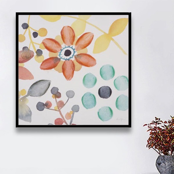 

Flower Print Diamond Painting Without Frame, Multicolor