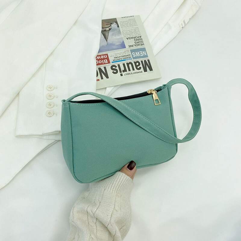 

Minimalist Baguette Bag, Green