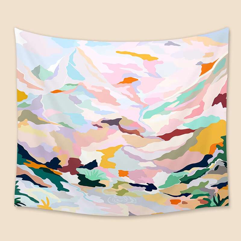 

Camouflage Pattern Tapestry, Multicolor