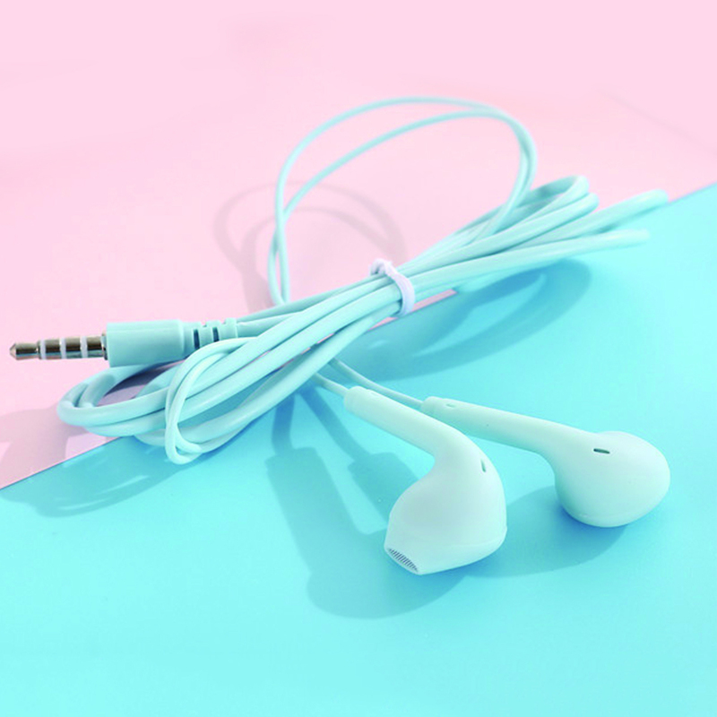 

1pc Minimalist In-ear Headphone, Baby blue