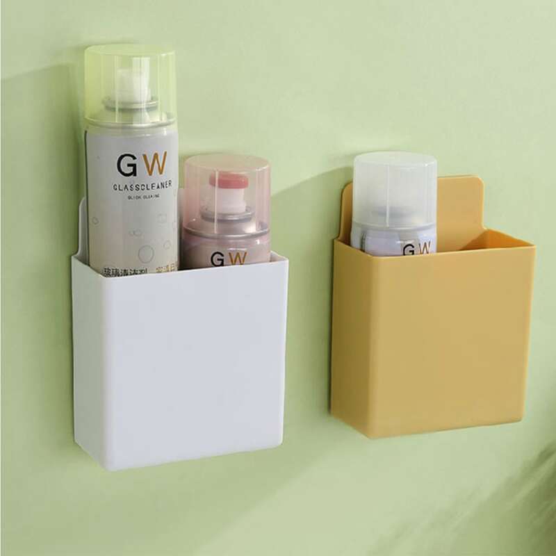 

1pc Wall-mounted Storage Box, Multicolor