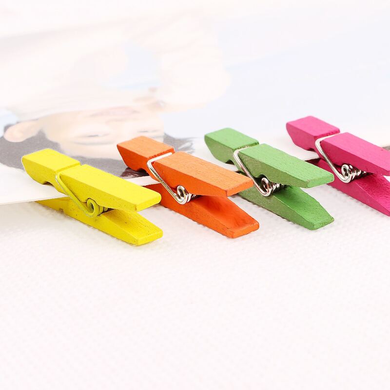 

10pcs Random Colorful Photo Clip, Multicolor