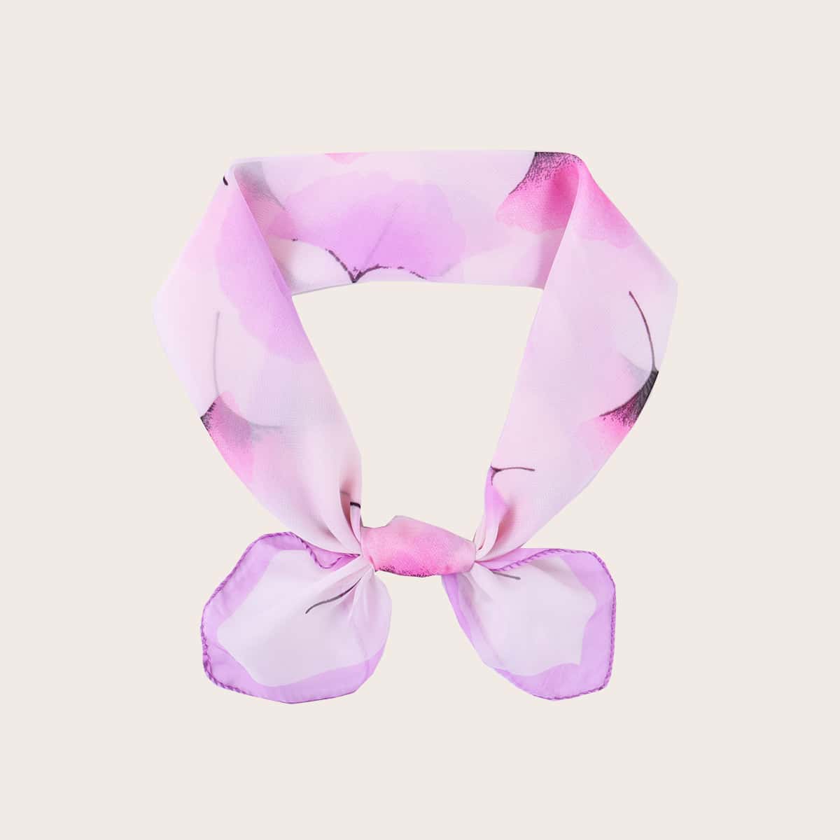

Ginkgo Biloba Pattern Bandana, Multicolor