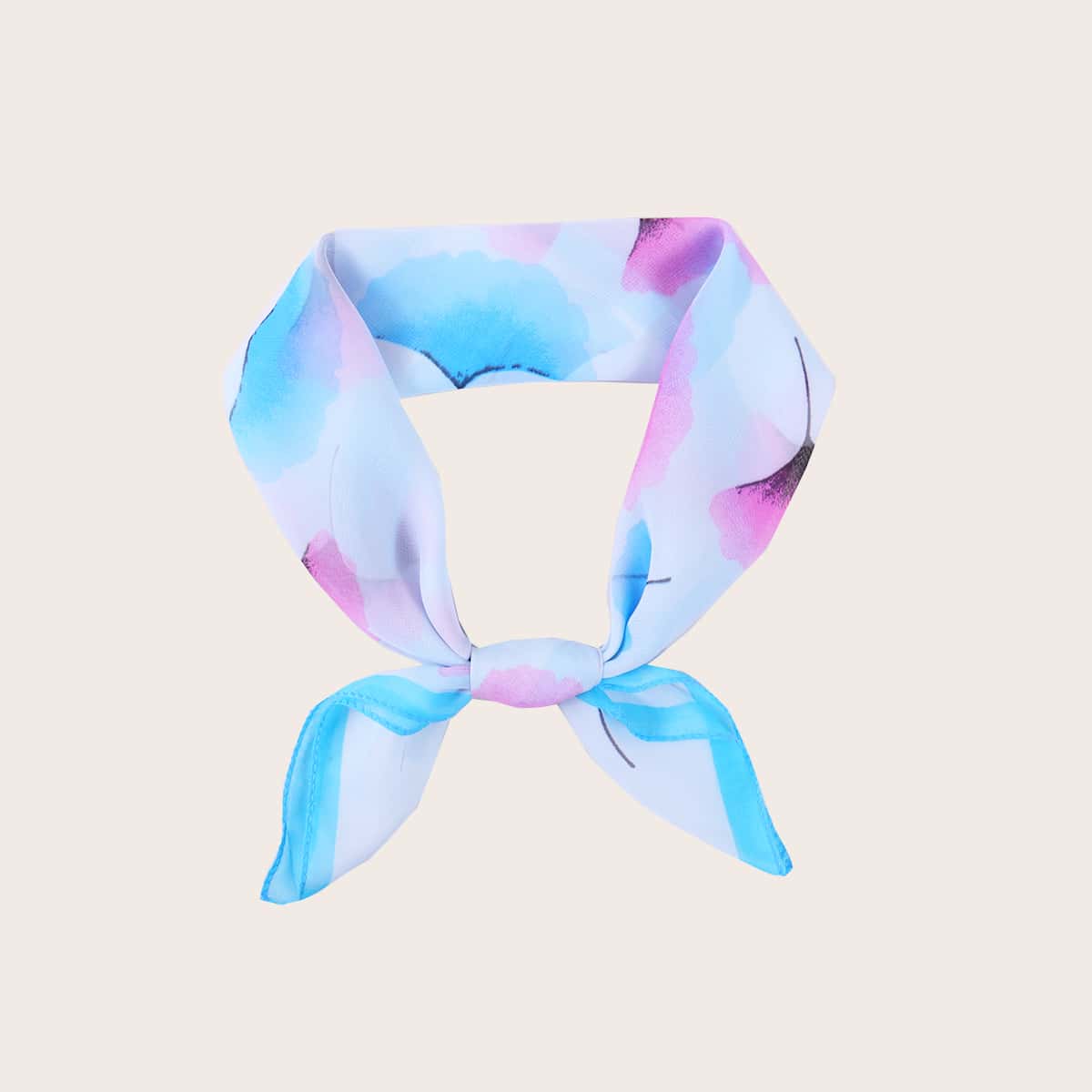 

Ginkgo Biloba Pattern Bandana, Multicolor