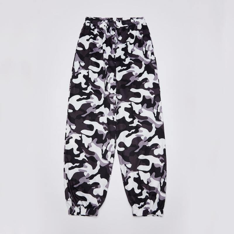 

Camo Print Elastic Waist Sweatpants, Multicolor