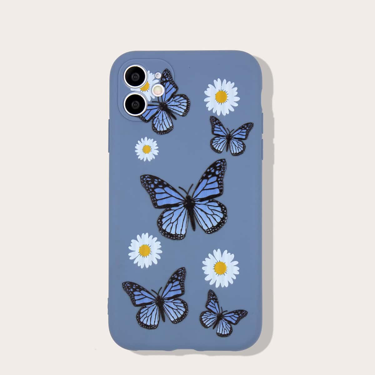 

Butterfly & Daisy Print iPhone Case, Multicolor