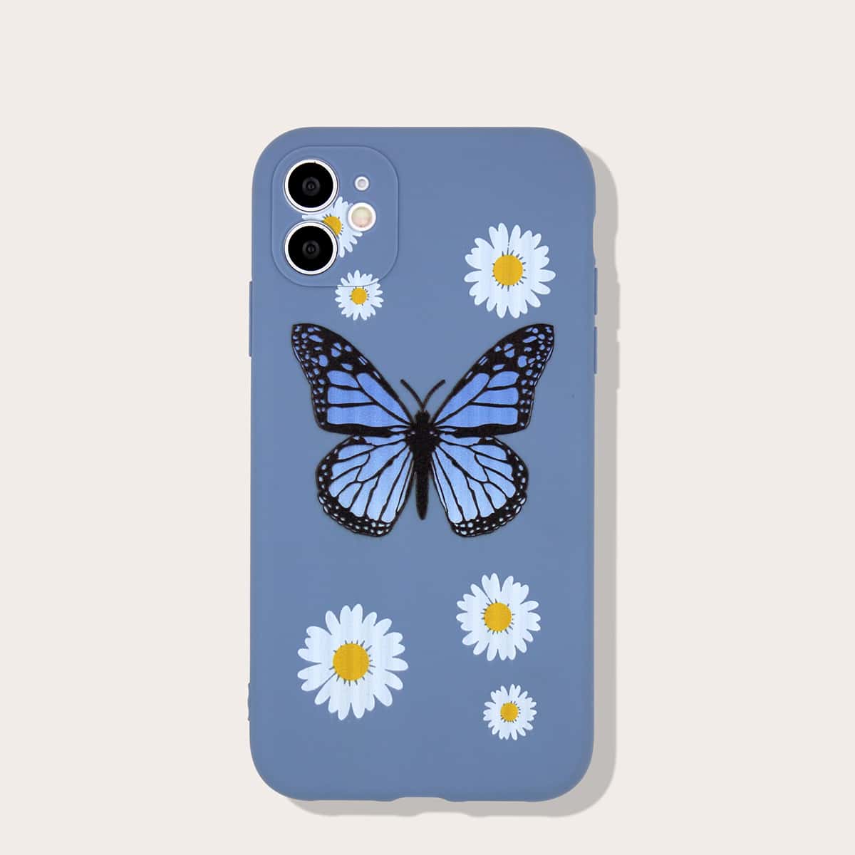 

Butterfly & Daisy Print iPhone Case, Multicolor