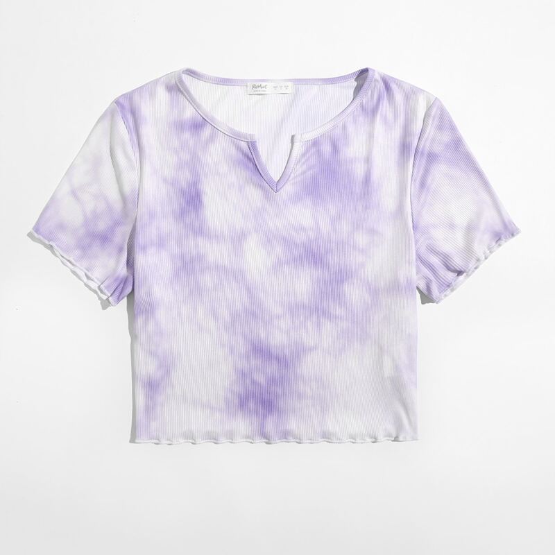 

Tie Dye Tee, Lilac purple