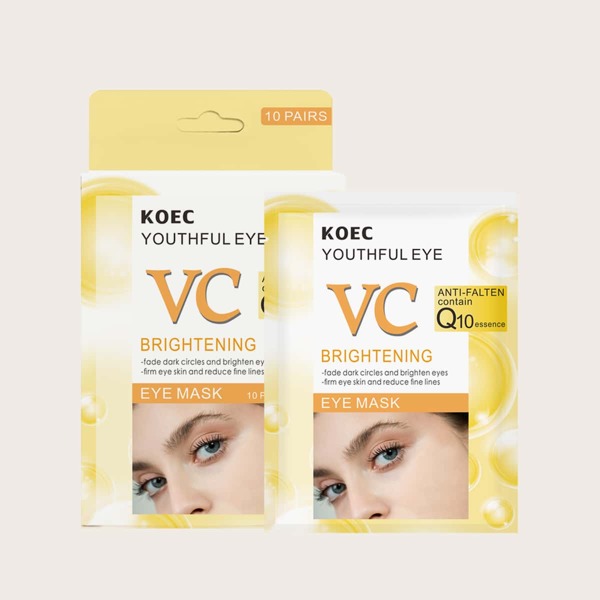 

10pairs Brightening Eye Sheet, White