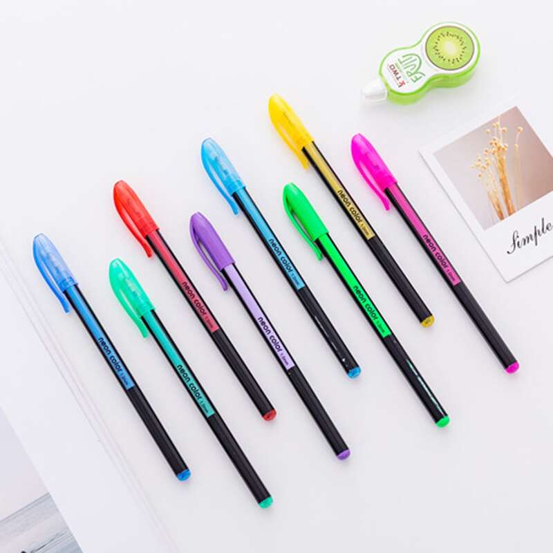 

36pcs Colorful Gel Pen, Multicolor
