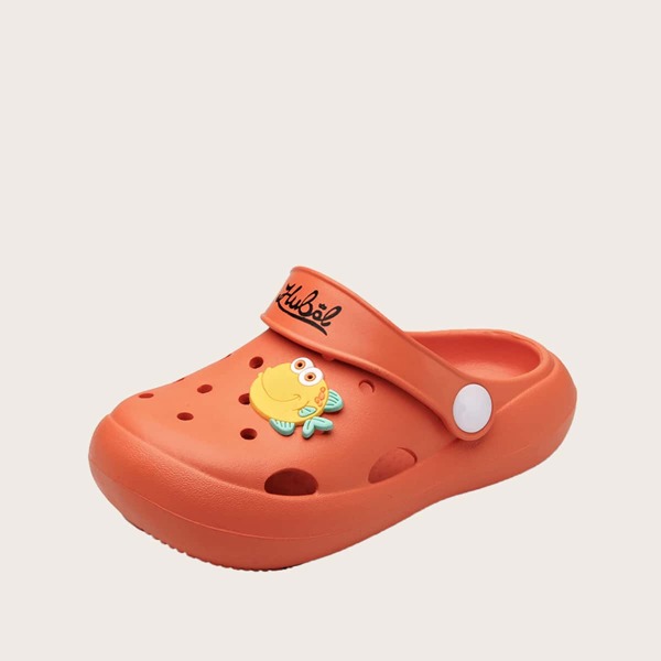 

Toddler Boys Cartoon Decor Sandals, Apricot