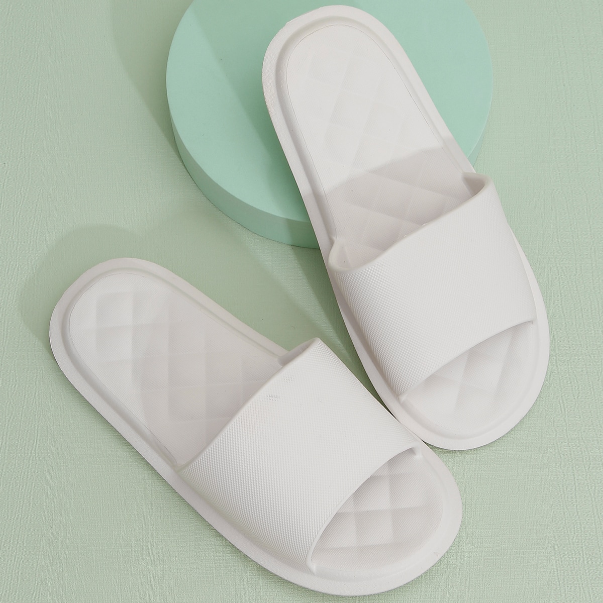 Одноцветный Мужские Вьетнамки и тапочки