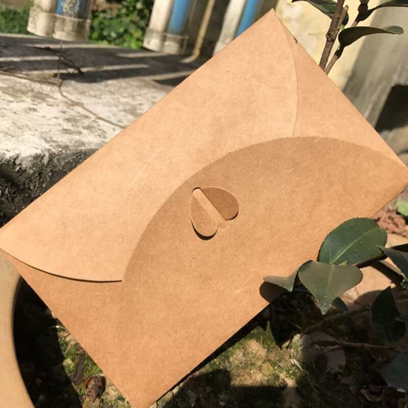 

5sheets Kraft Paper Envelope, Brown