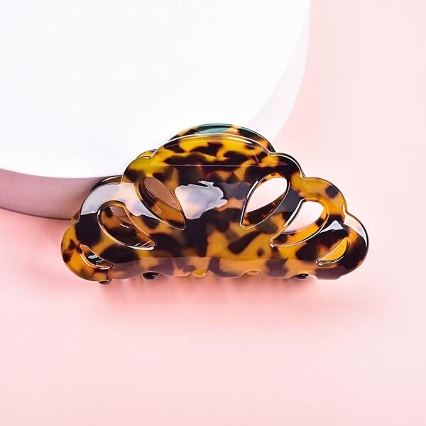 

Tortoiseshell Pattern Hair Claw, Multicolor