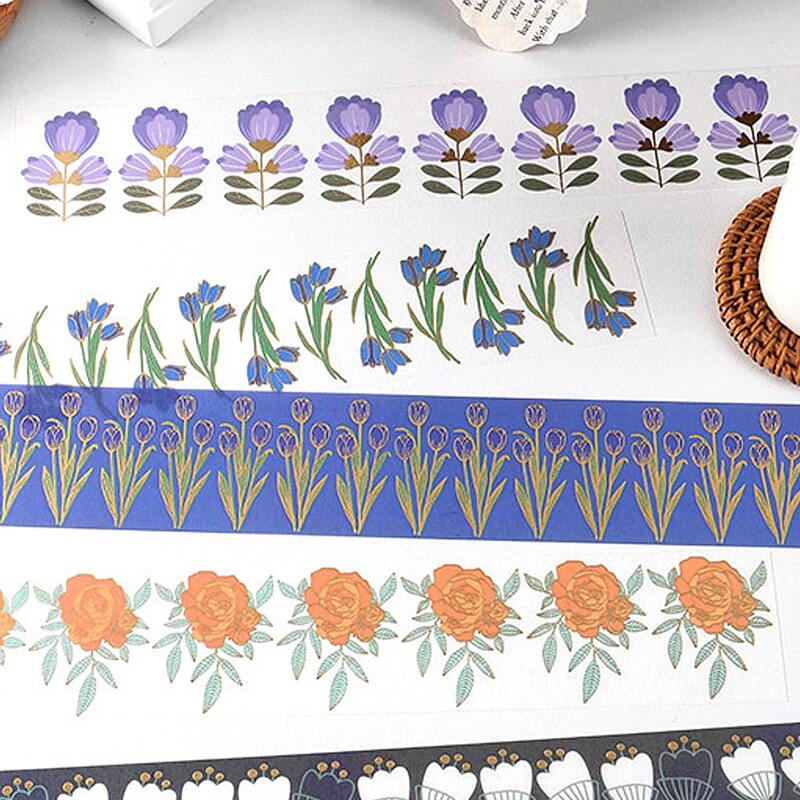 

2pcs Floral Pattern Random Sticker, Multicolor