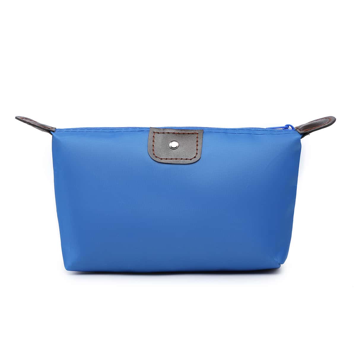 

Solid Color Makeup Bag, Blue