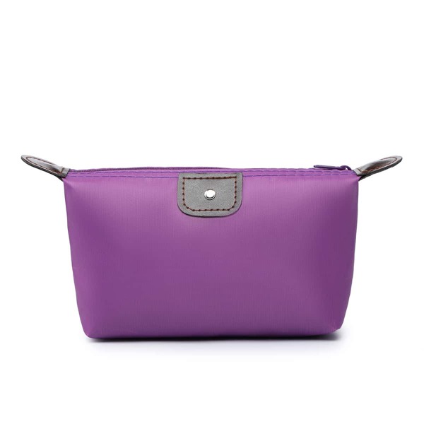 

Solid Color Makeup Bag, Purple