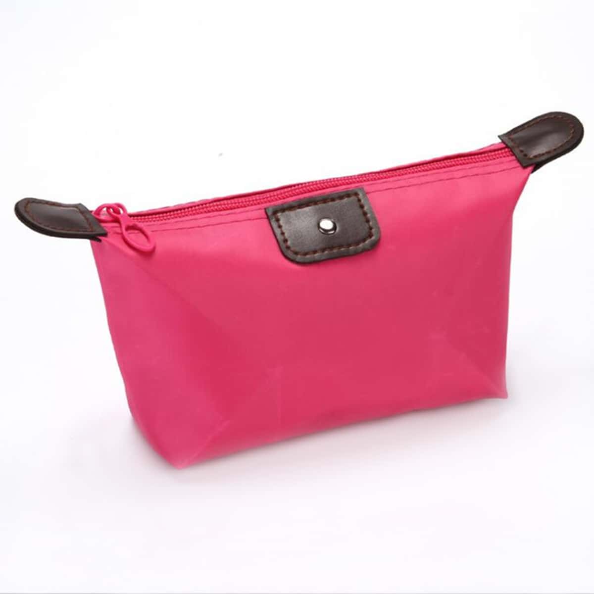 

Solid Color Makeup Bag, Hot pink