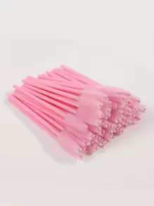 One-Time Eyebrow Brush 50 Filled Colored Solidity Noodle Makeup Brushes,Brush Set,Makeup Brush Kit,Make Up Brush Set,Make Up Set Complete,Makeup Brush Set,Complete Makeup Kit,Brush Kit,Brushes Makeup Set,Makeup Gift Set,Set - Pink - View 1