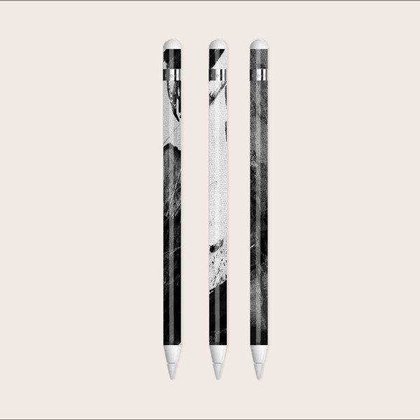 

3шт наклейка на Apple Pencil с принтом, Чёрный