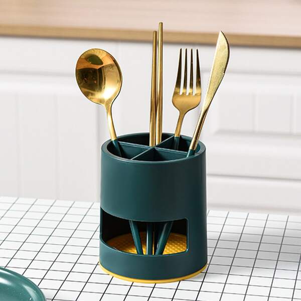 

1pc Multi-grid Chopsticks Cage, Teal blue