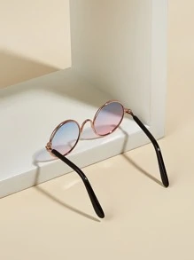 1副圓形鏡片寵物眼鏡 - 淺粉色 - 查看 3