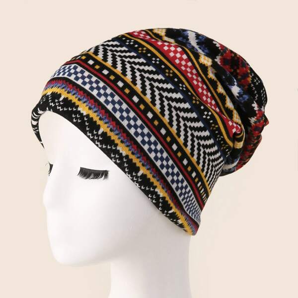 

Geo Print Hat, Multicolor