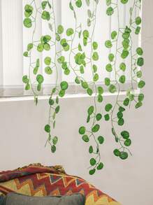 SHEIN 1 bucată frunze artificiale, plante false, decor de toamnă, cameră, birou, decor de grădină, lucruri pentru decorarea camerei Crăciun pentru cadouri de sărbători