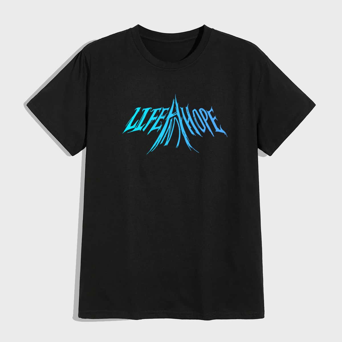 

Guys Letter Graphic Tee, Black