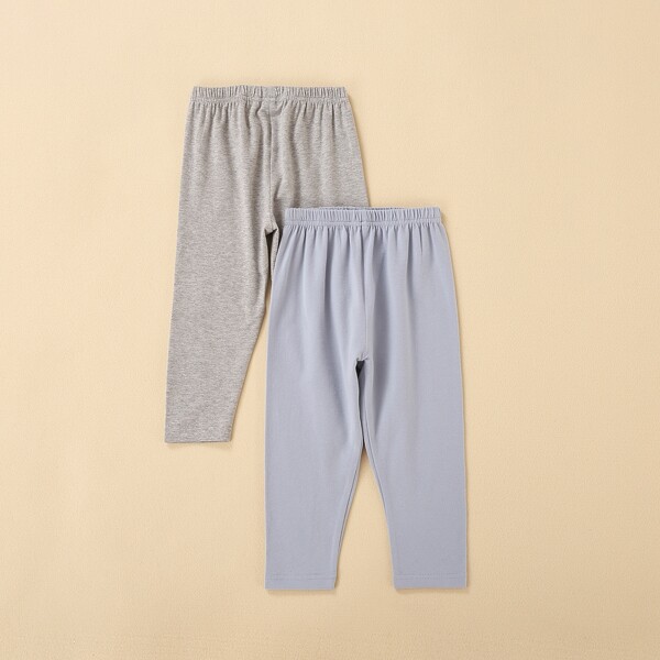 

Baby Unisex 2 Pack Elastic Waist Pants, Multicolor