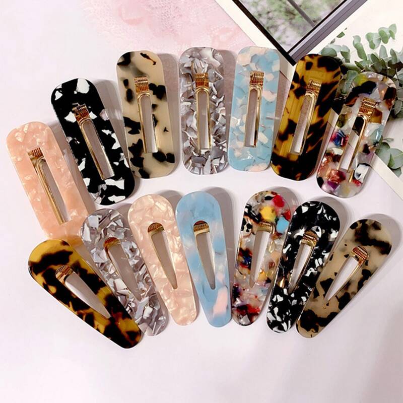 

1pc Random Tortoise Hair Clip, Multicolor