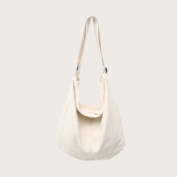 

Men Minimalist Crossbody Bag, White